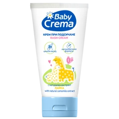 Нежен бебешки крем против подсичане Baby Crema, С екстракт от смрадлика, невен и лайка, 50мл 